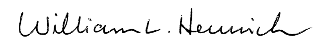 President's Signature